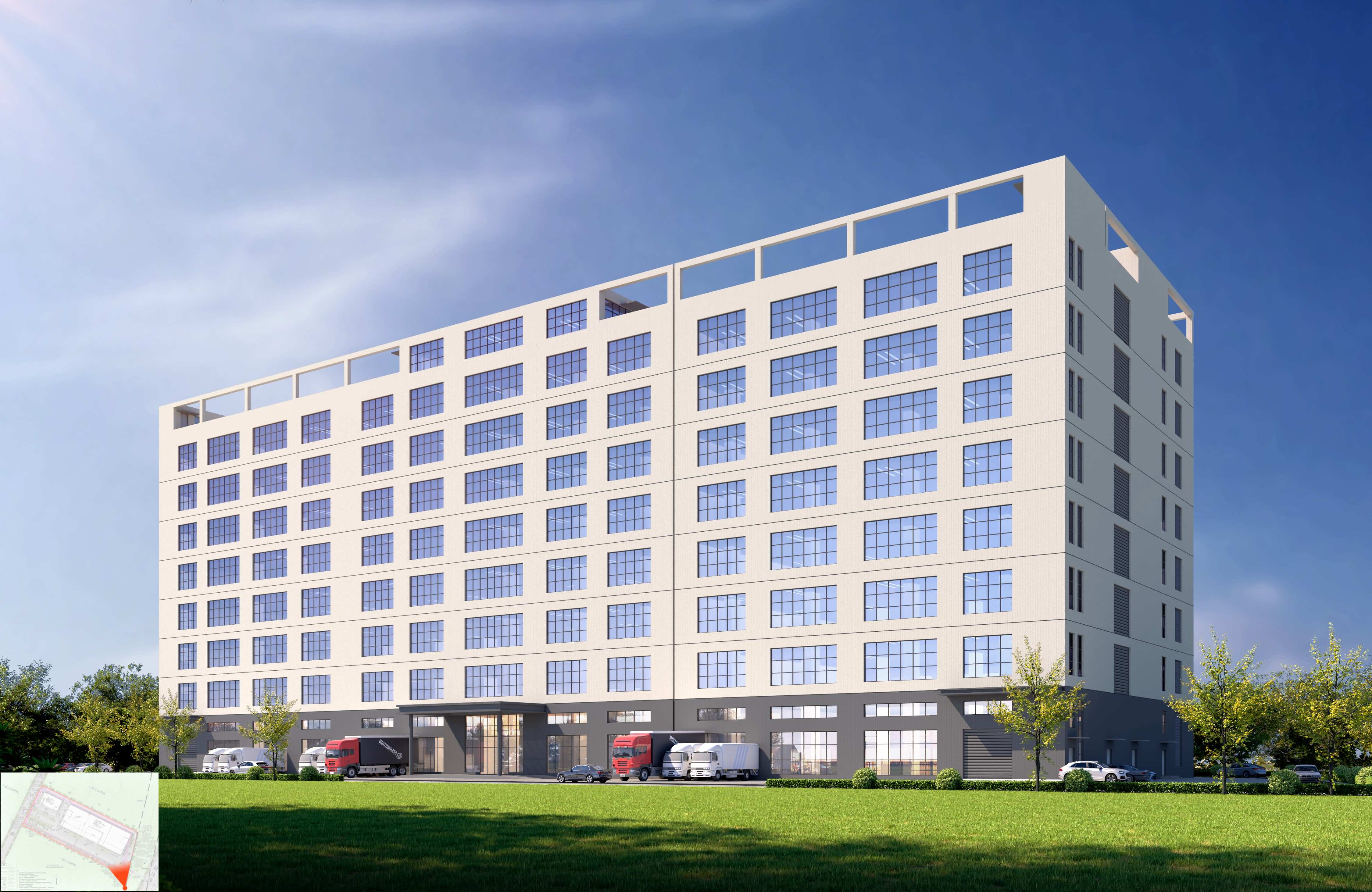 The new energy communication server cooling base project is 